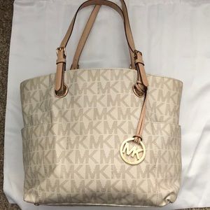 Michael Kors Logo Large Tote